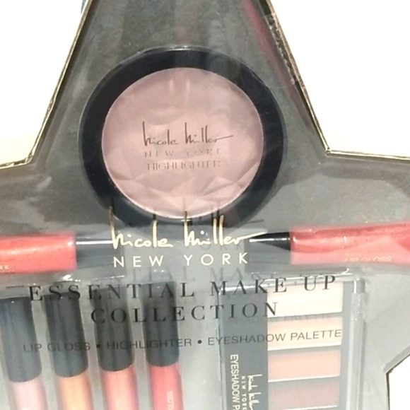NICOLE MILLER ESSENTIAL LIP GLOSS EYESHADOW HIGHLIGHTER MAKEUP COLLECTION SET - Picture 4 of 7